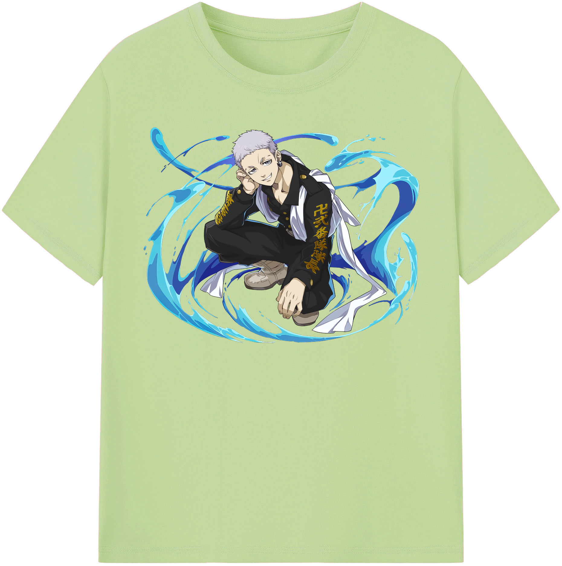 （画像用） 東京リベンジャーズ Tokyo Revengers 綿100％半袖Tシャツ（フロントプリント）